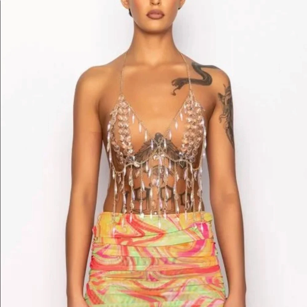 Drop Razor Crystal Bra - Picture 4 of 8